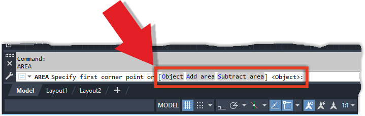 autocad-area-command